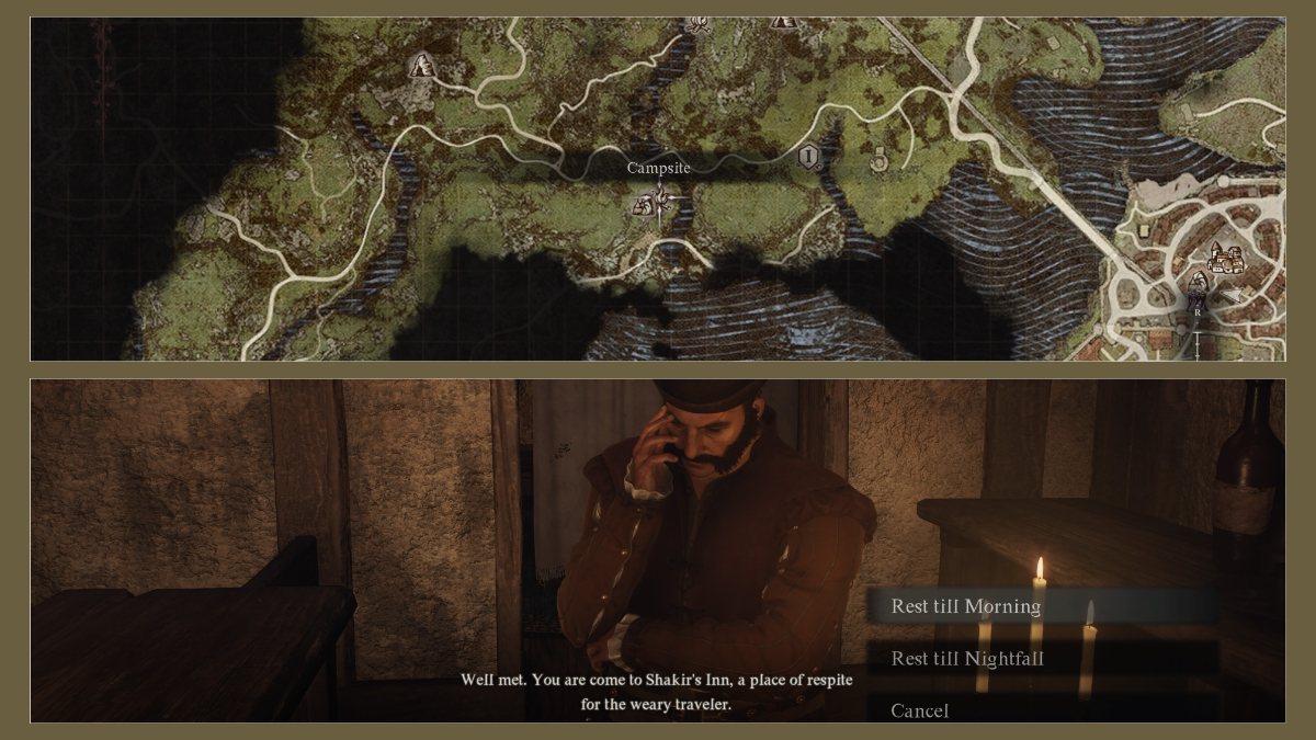 Places to change time of day in Dragon's Dogma 2