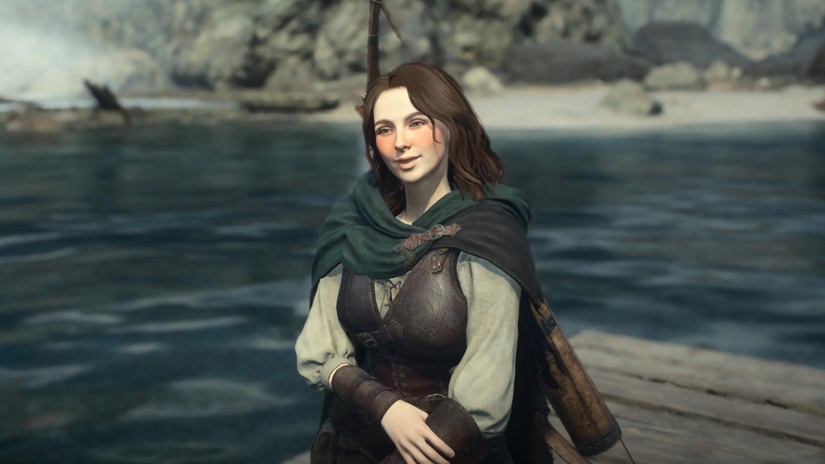 Ulrika blushing in Dragon's Dogma 2