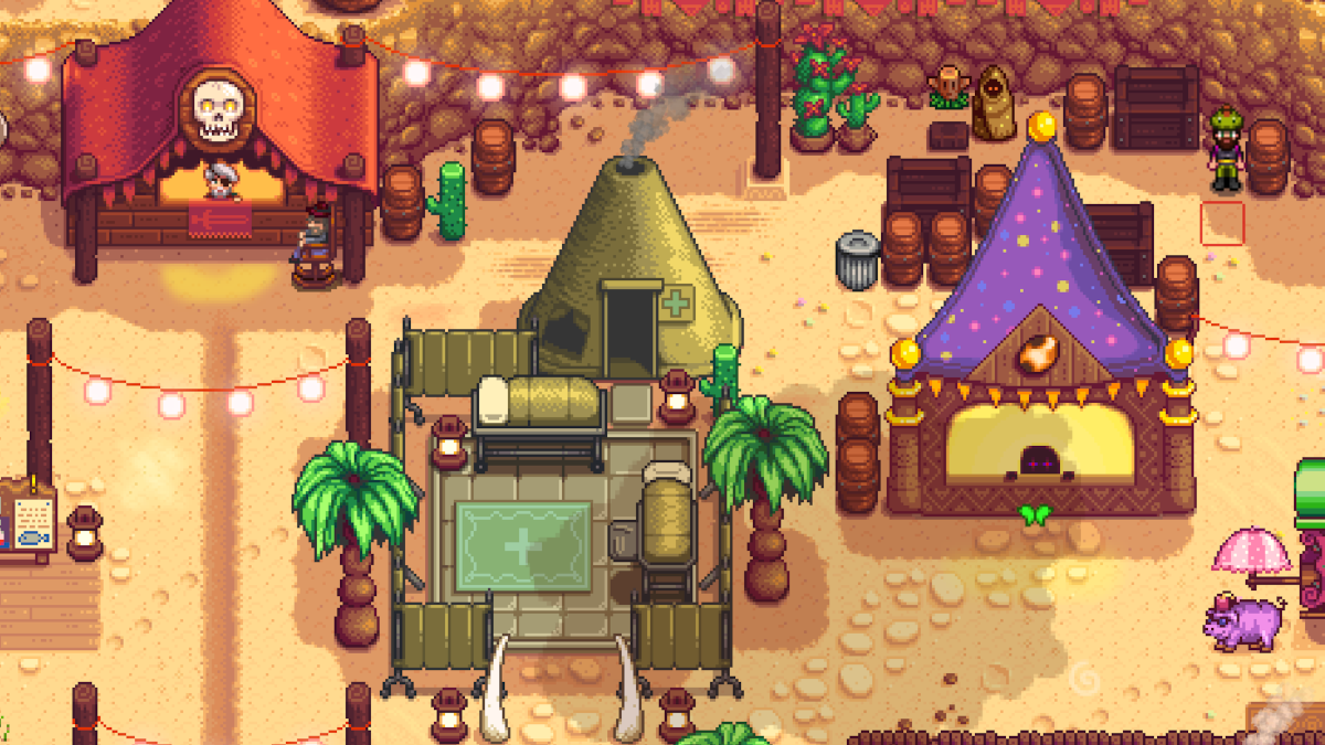 The Desert Festival in Stardew Valley