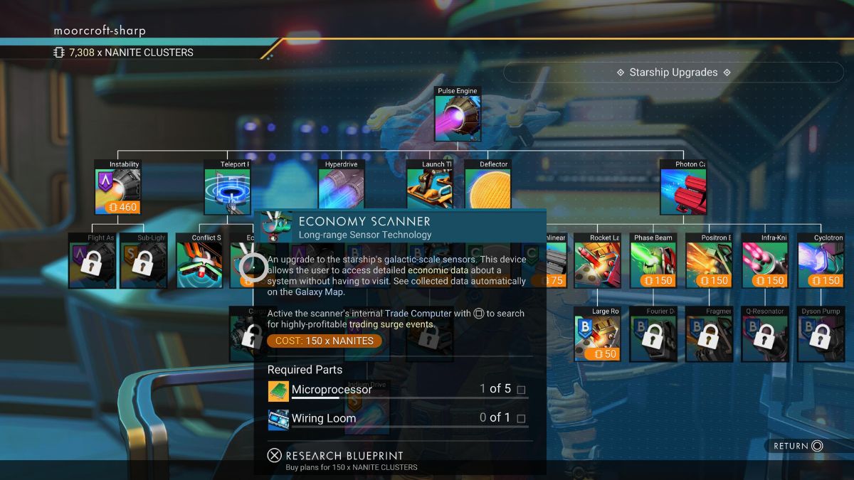 economy scanner in no mans sky