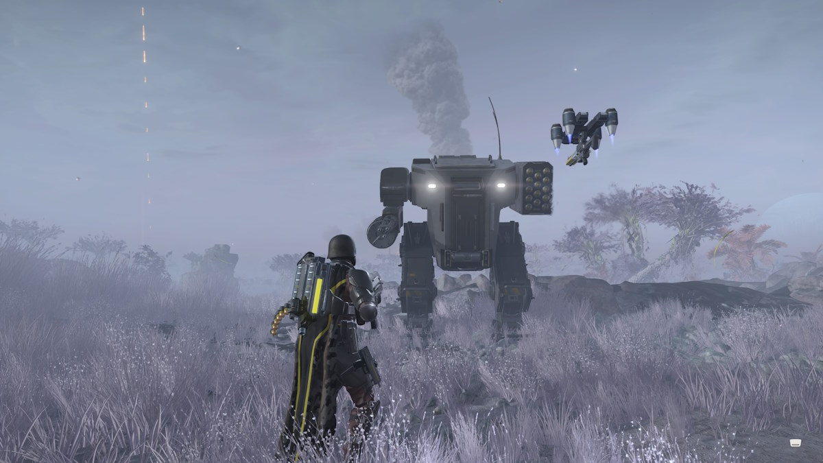 helldivers 2 how to use the mech new friend in the field