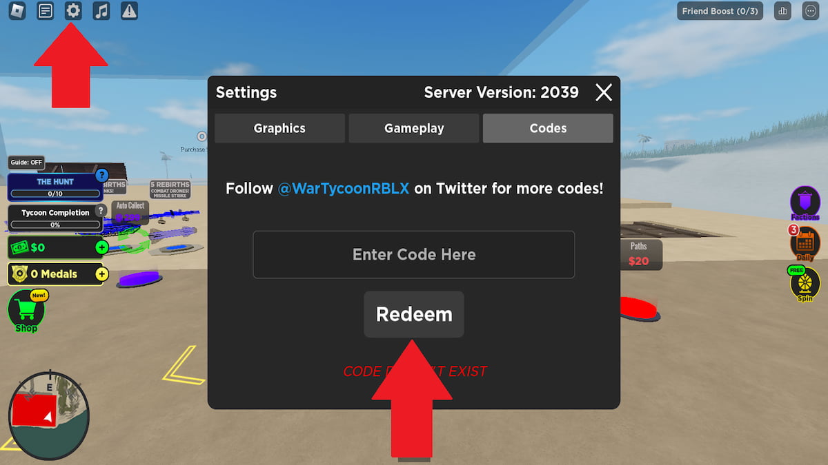 War Tycoon Code Redemption Guide