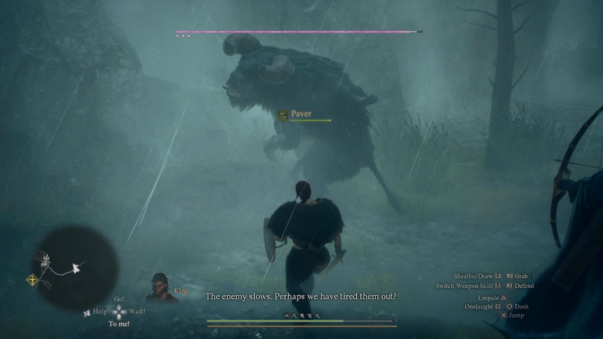 minotaur in dragons dogma 2