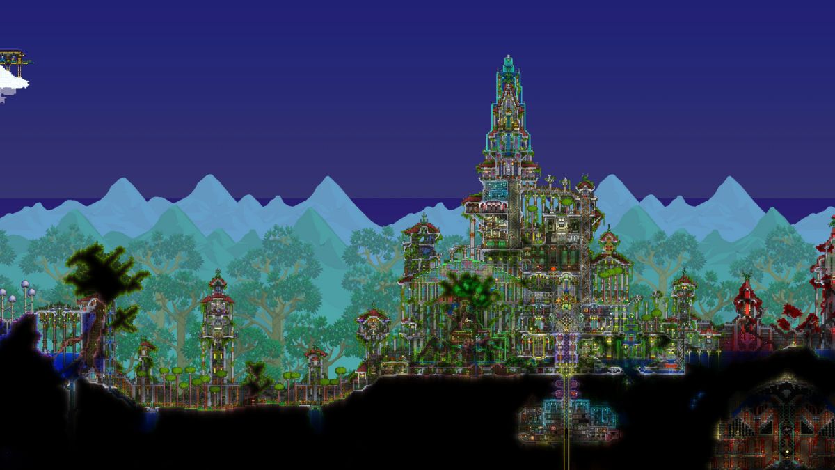 overgrown castle mod terraria