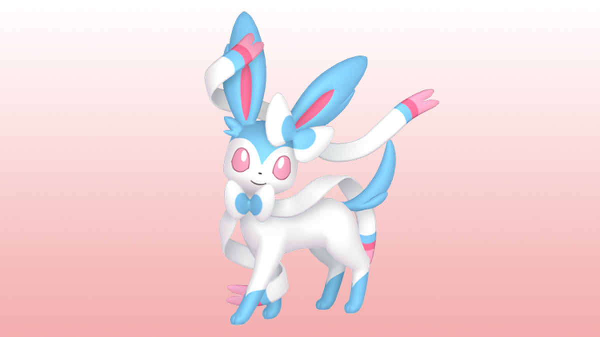 Shiny Sylveon from Pokemon Go