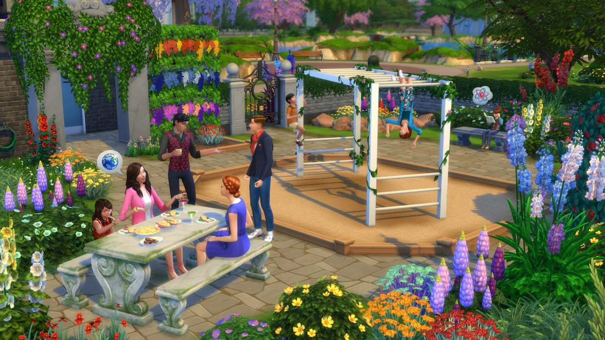 Romantic Garden Sims 4 Stuff Pack