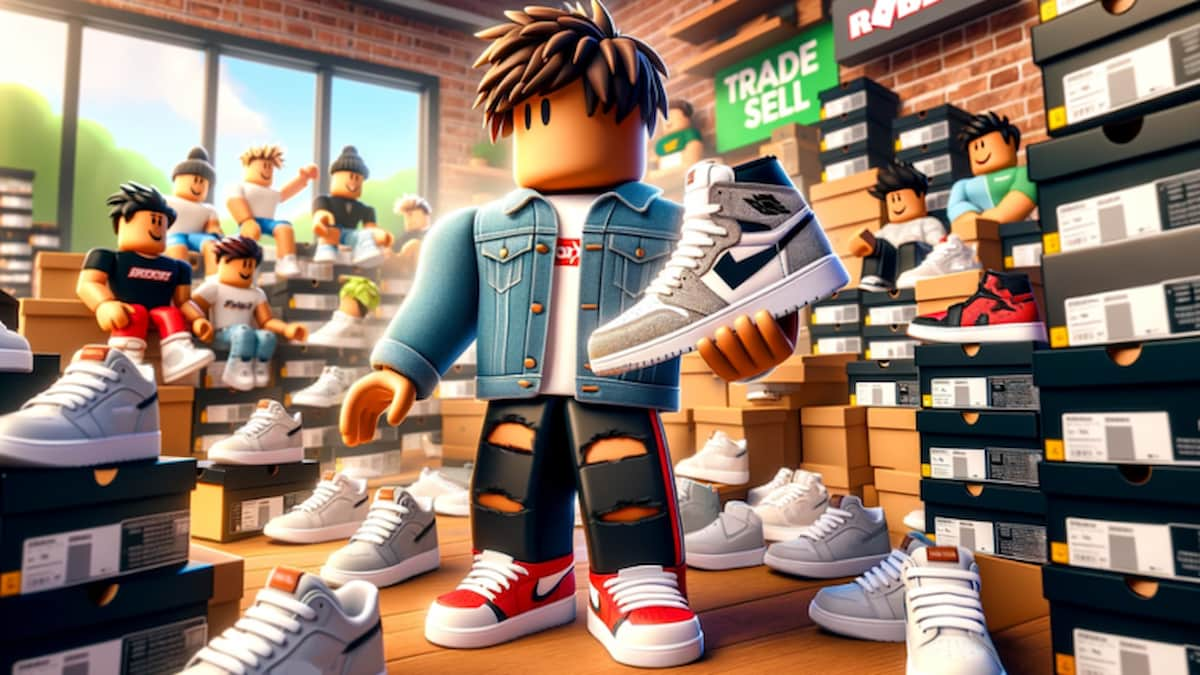 Promo image for Sneaker Resell Simulator.