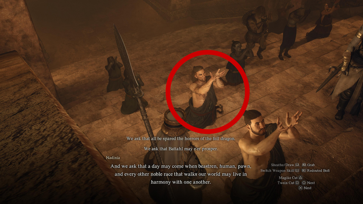 Assassin location in Shadowed Prayers Dragon's Dogma 2