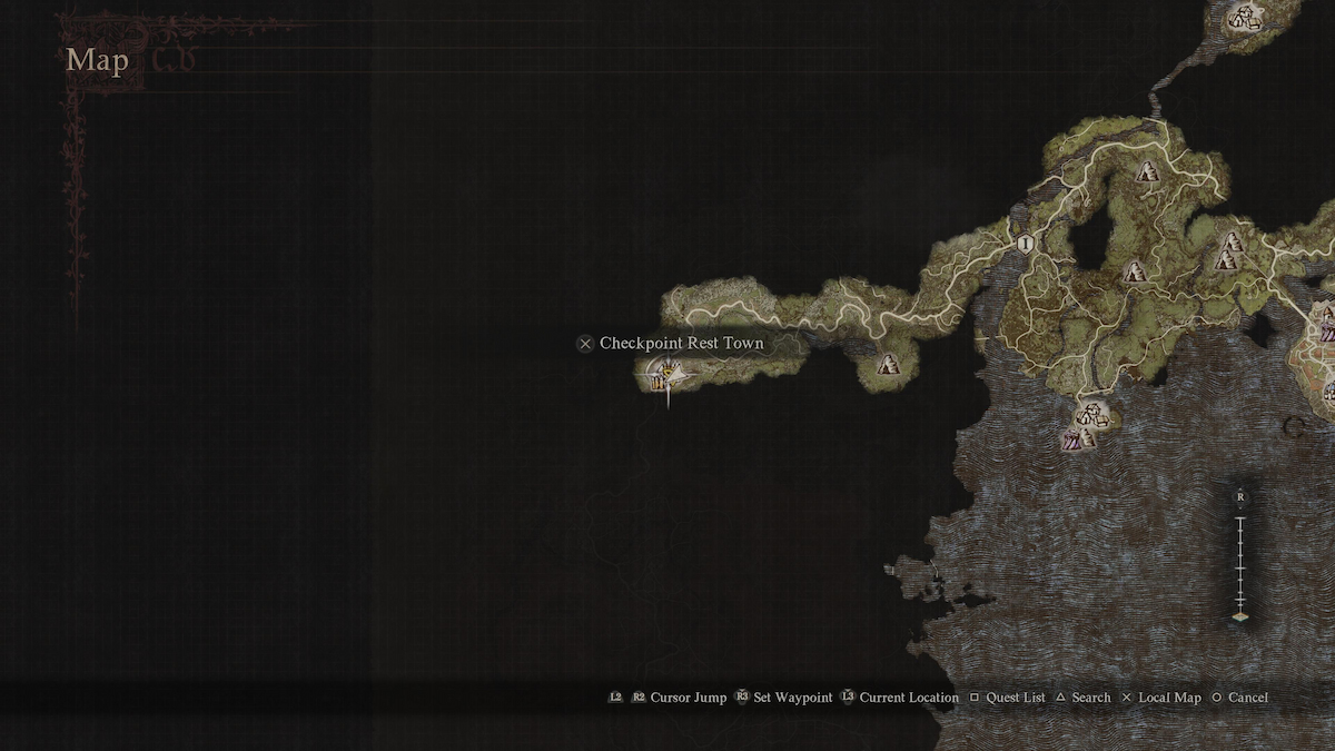 Checkpoint Rest Town in Dragon's Dogma 2