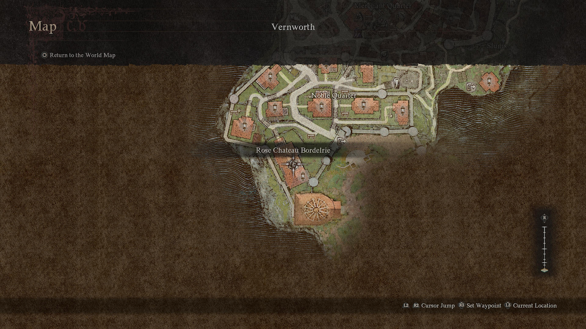 Bordelrie location in Dragon's Dogma 2