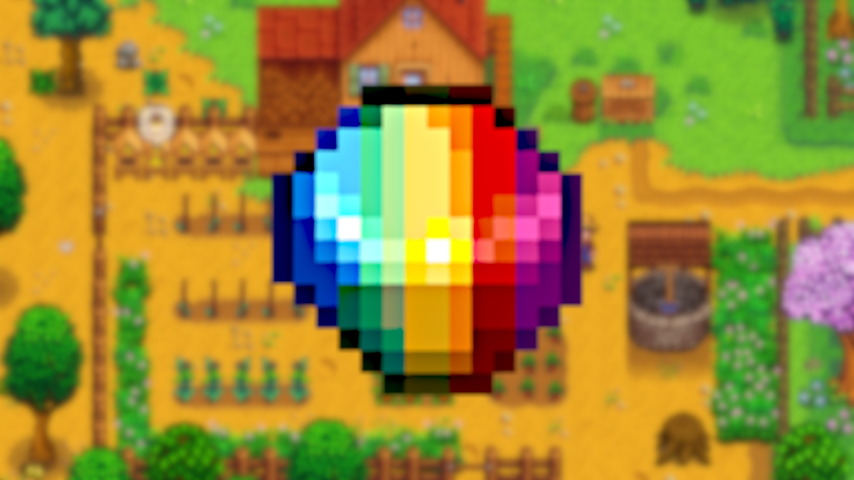 Stardew Valley Prismatic Stone