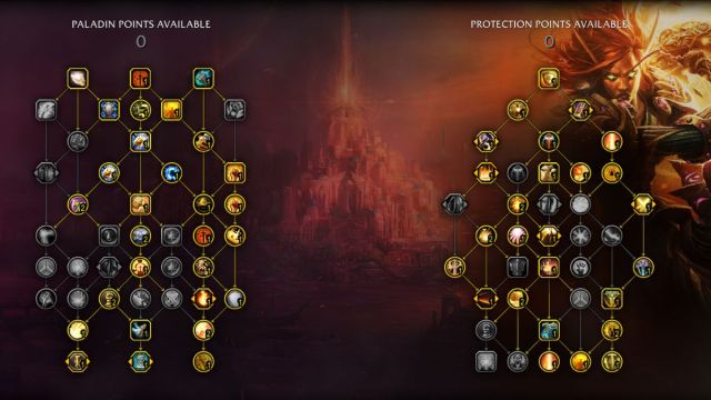 Protection Paladin Talent Tree