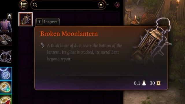 Baldur's Gate 3 Broken Moon Lantern