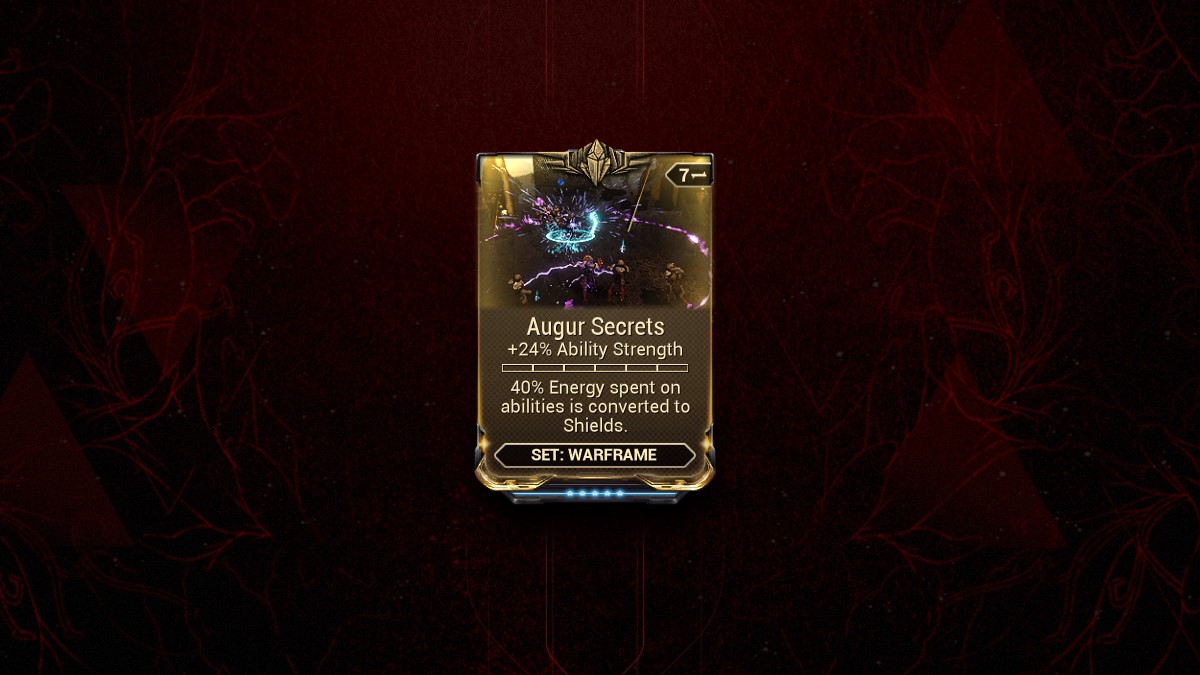 Warframe Augur Secrets