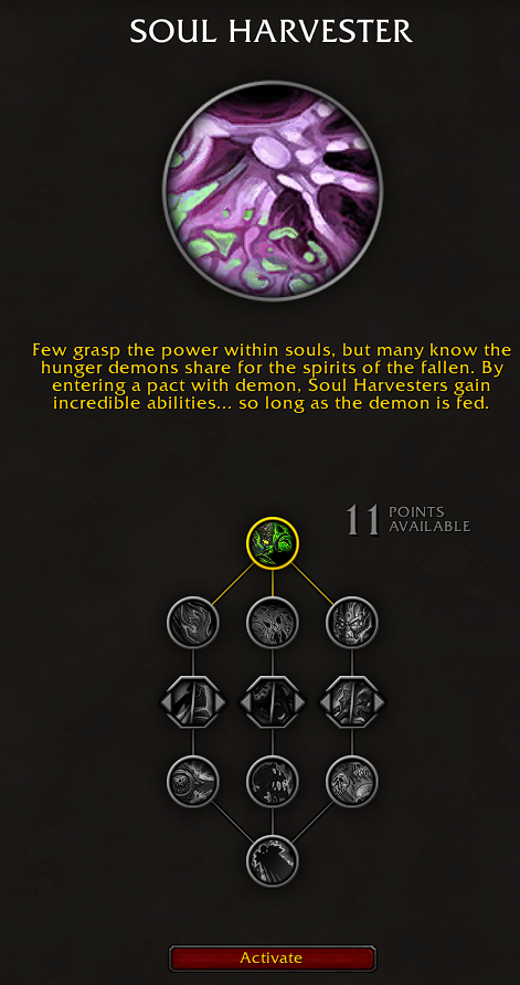 WoW: The War Within Soul Harvester Warlock Hero Talents