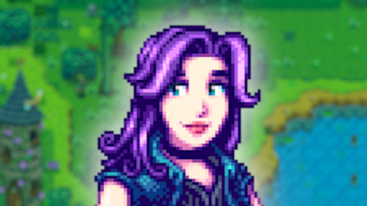 Abigail in Stardew Valley