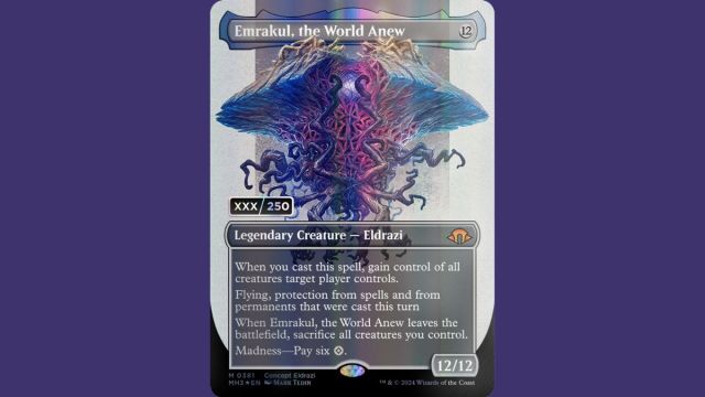 emrakul the world anew in magic the gathering modern horizons 3