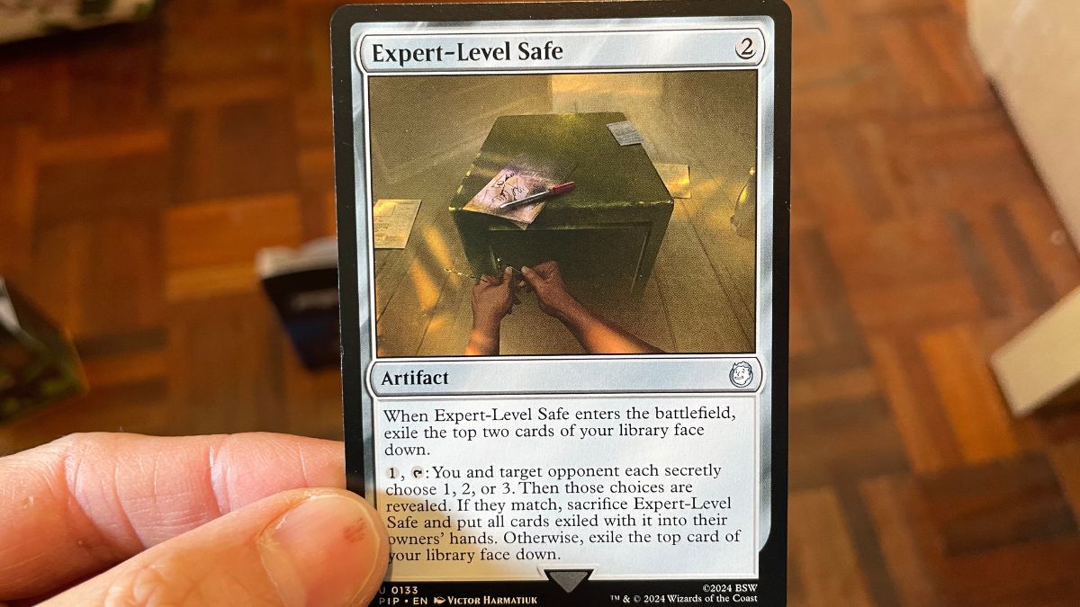 expert level safe magic the gathering universes beyond fallout