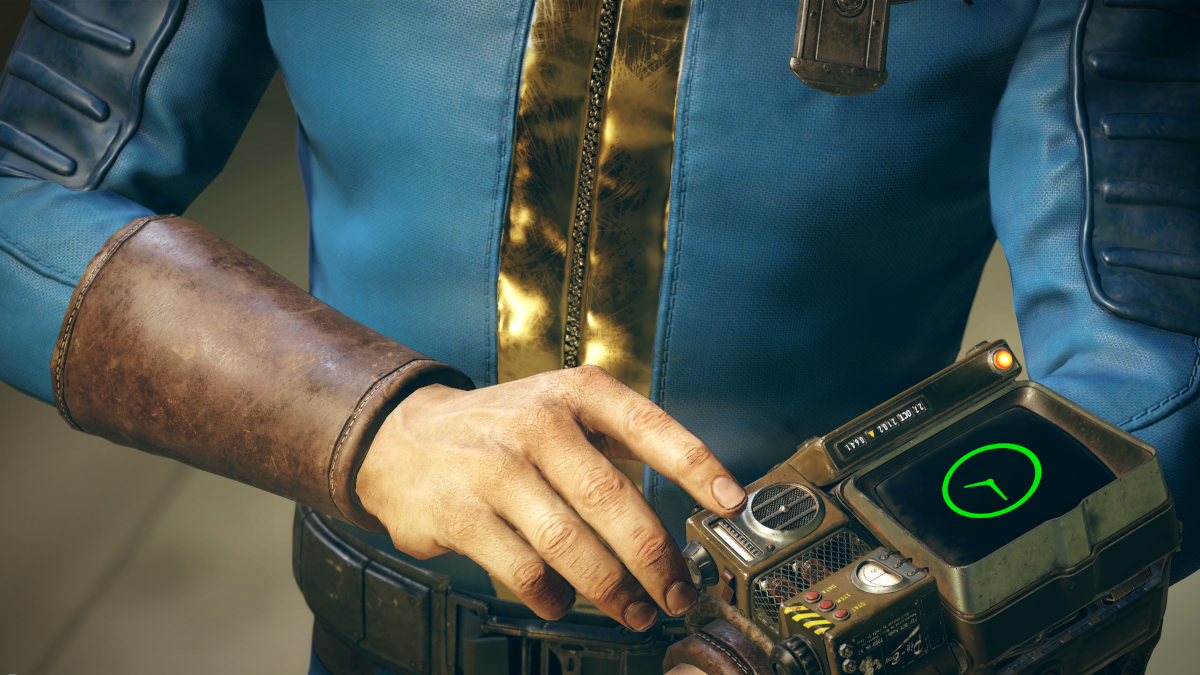 Pip boy in Fallout 76