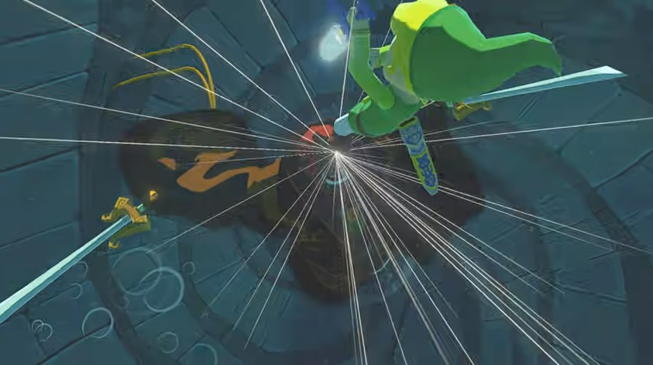 Link vs Ganondorf in Wind Waker