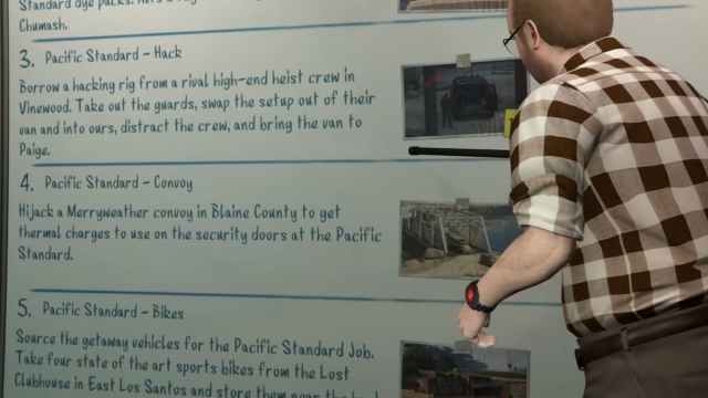 gta online the pacific standard job