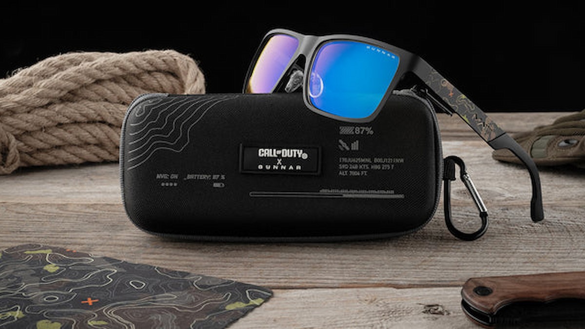 Gunnar x Call of Duty collaboration glasses