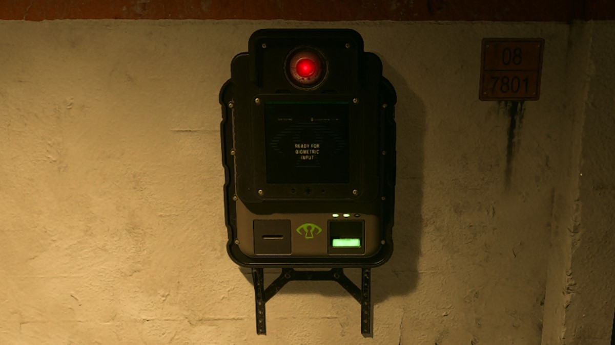 Warzone Biometric Scanner