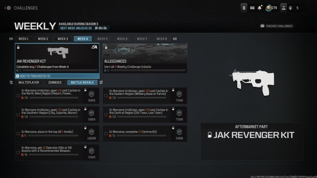 Jak Revenger Kit in MW3