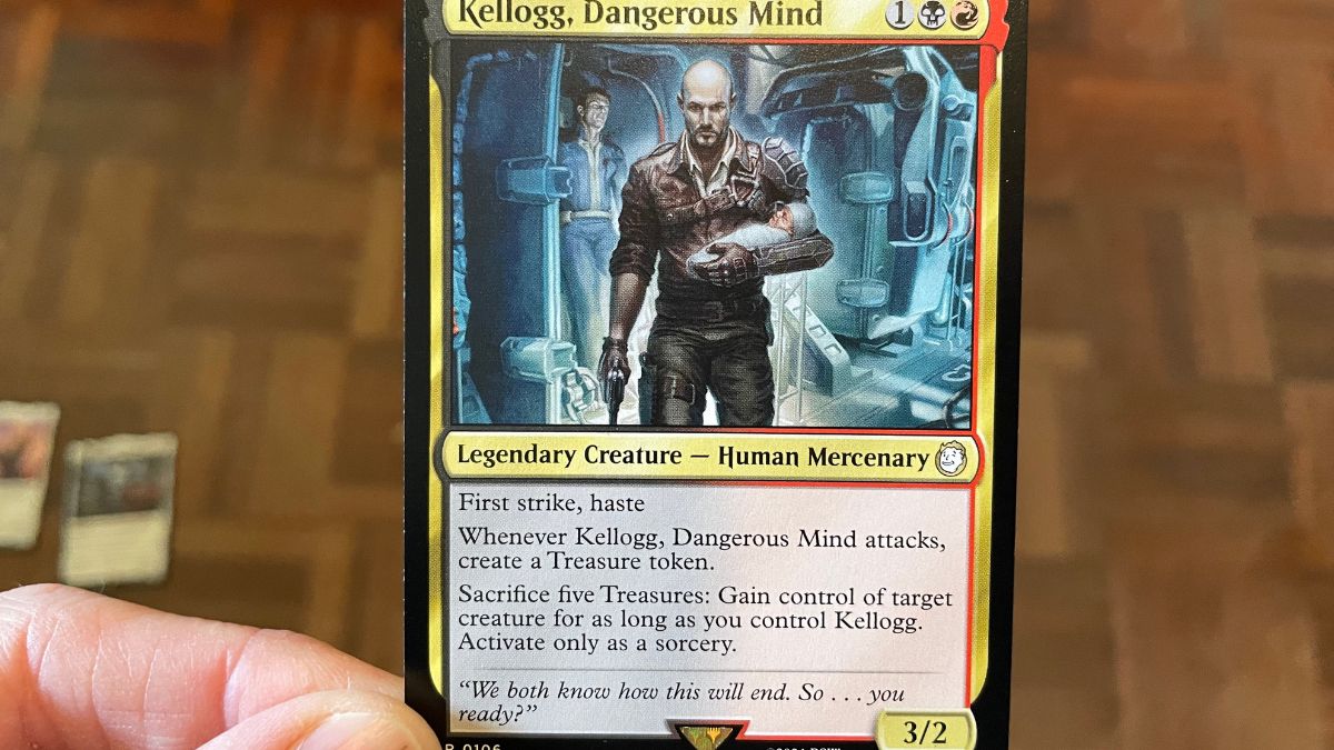 kellogg dangerous mind magic the gathering universes beyond fallout