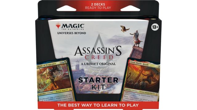 magic the gathering assassins creed universes beyond starter kit