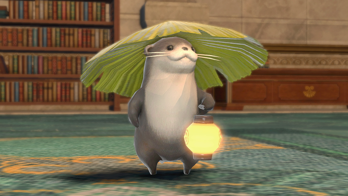 Odder Otter minion in Final Fantasy XIV