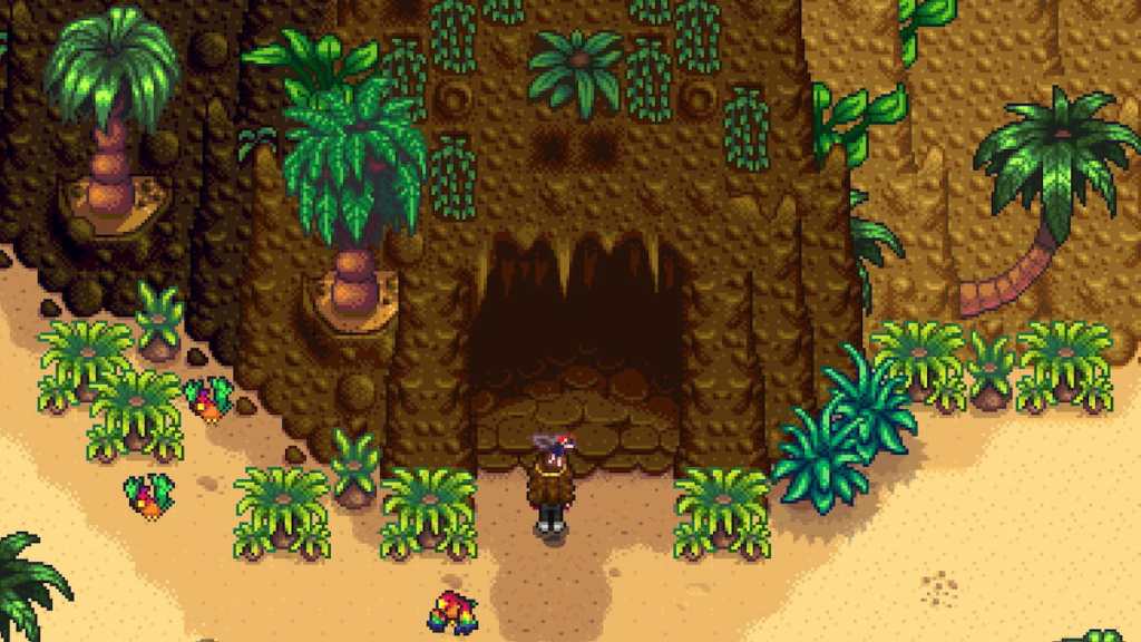 Stardew Valley Volcano Dungeon entrance