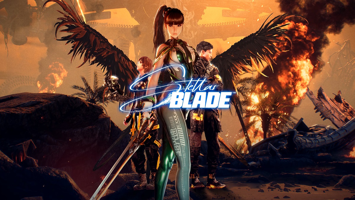 Stellar Blade Digital Deluxe Edition key art Eve Adam and Stella