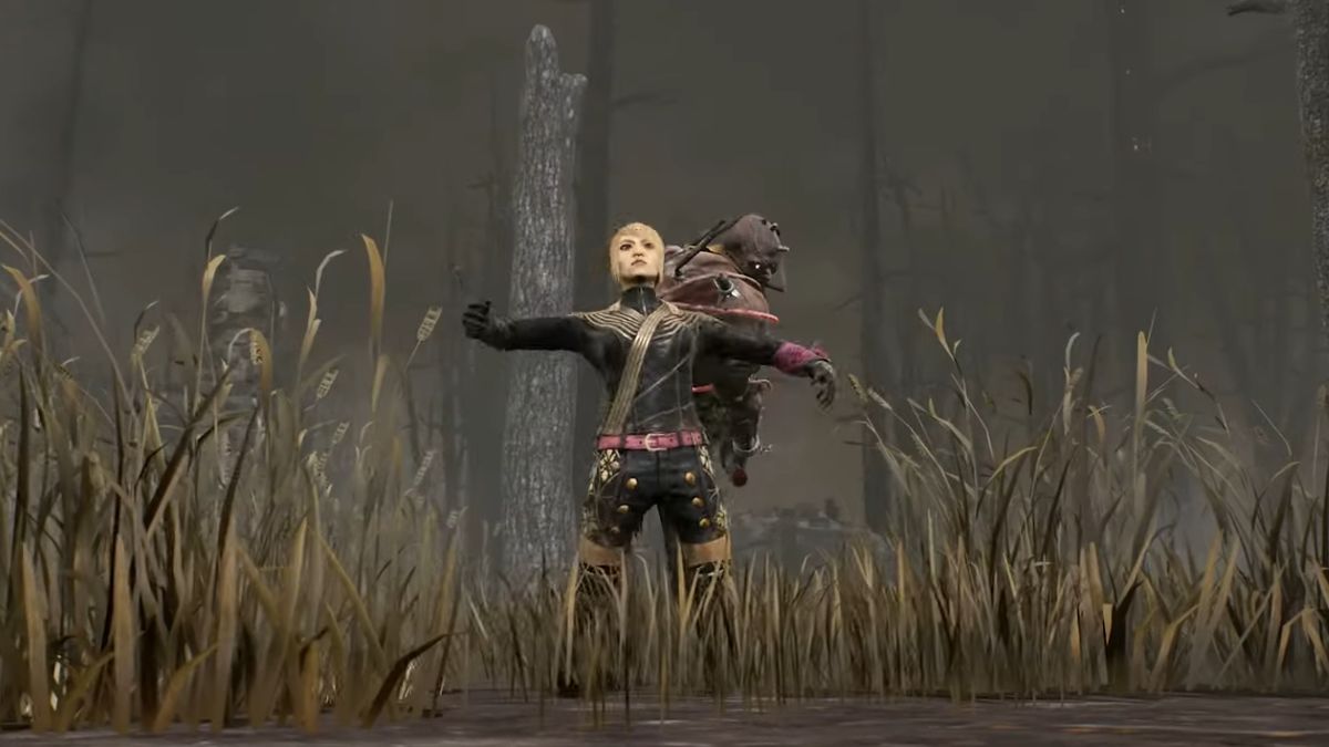 trapper taking out a survivor in dead by daylight tome 19