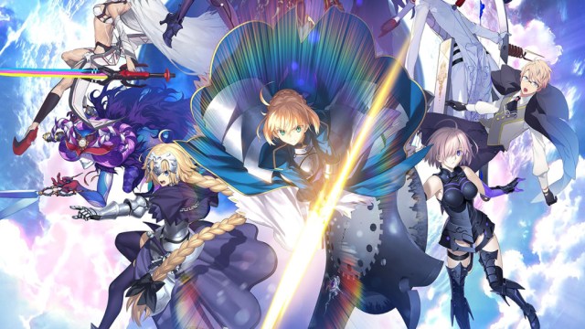 A key art for Fate/Grand Order.