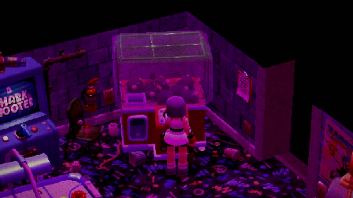 Crow Country Arcade Room