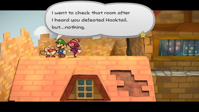 Paper Mario: The Thousand-Year Door Ms. Mowz giving quest