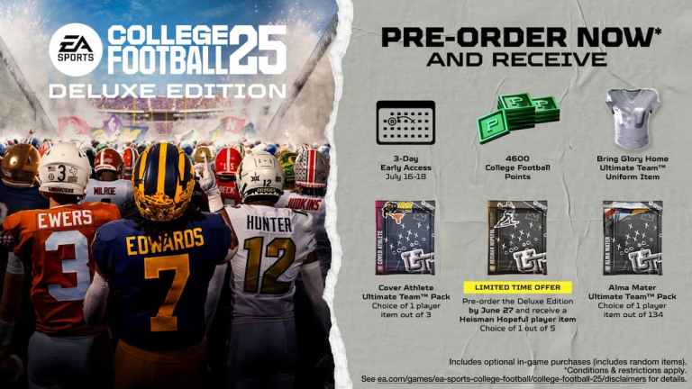 How to pre-order EA Sports College Football 25: Prices, standard ...