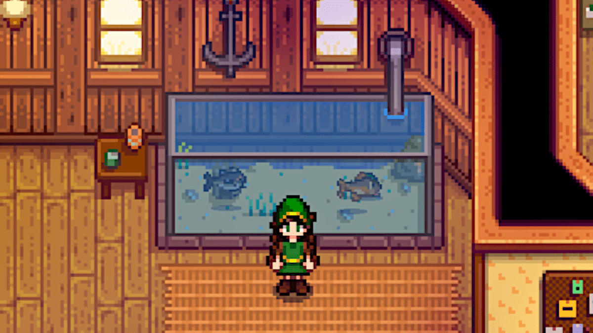 The Fish Tank in the Community Center in Stardew Valley needs a Ghostfish to complete