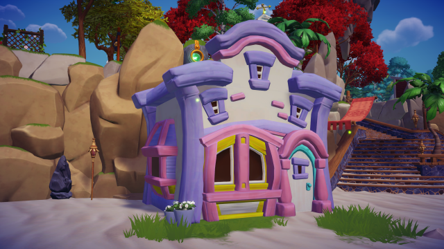 Daisy Duck's house in Disney Dreamlight Valley