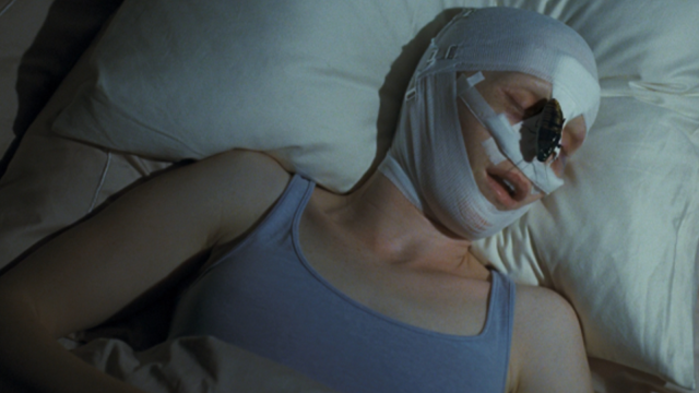 bug on the face in Goodnight Mommy