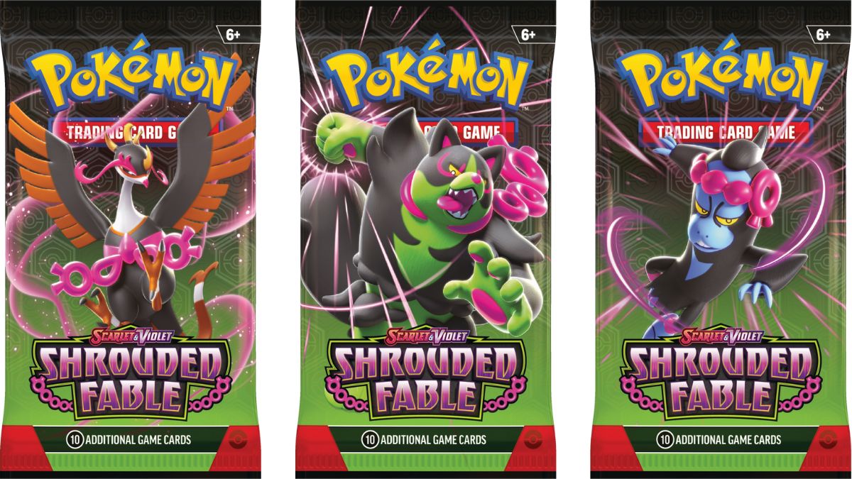 pokemon scarlet and violet shrouded fable set boosters