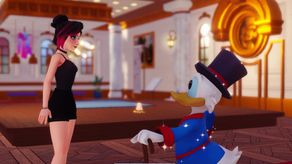 Scrooge in Disney Dreamlight Valley