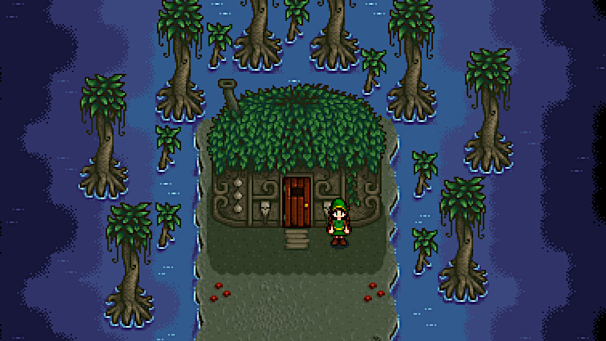 The Witch's Hut in Stardew Valley