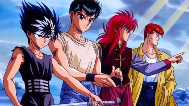 the main cast from Yu Yu Hakusho