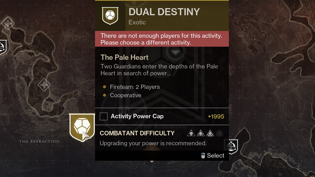 Destiny 2 Dual Destiny Mission