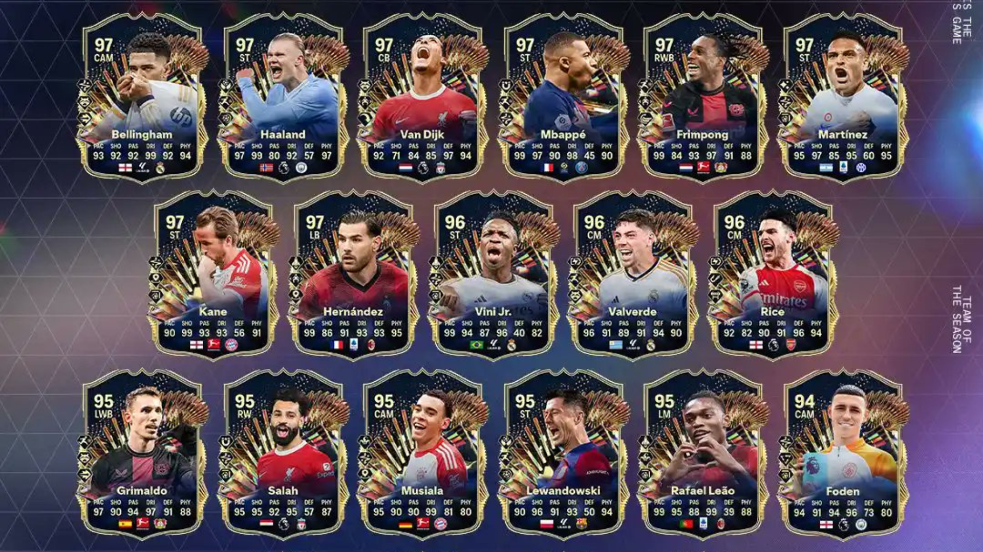 An image of EA FC 24 Ultimate TOTS
