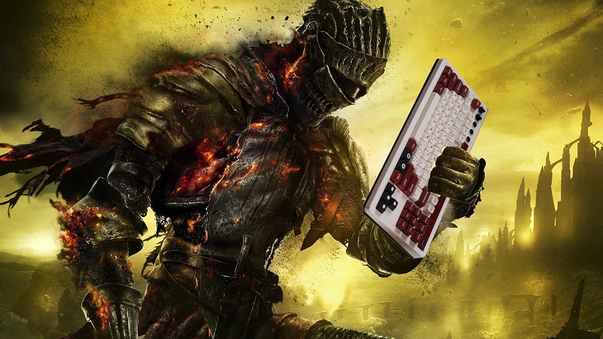 Dark Souls 3 Header with Keyboard