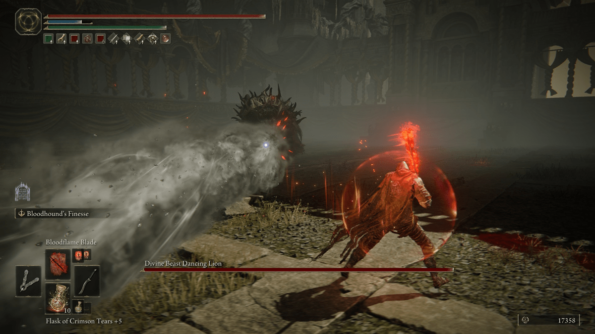 How to kill Divine Beast Dancing Lion in Elden Ring Shadow of the Erdtree