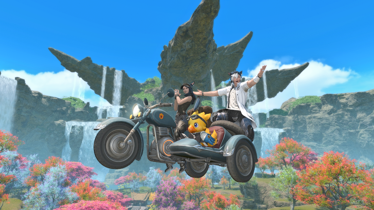 Flying in Kozama'uka, Final Fantasy XIV